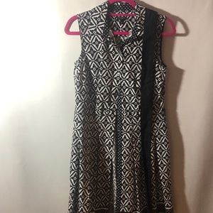 Talbots fit and flare dress